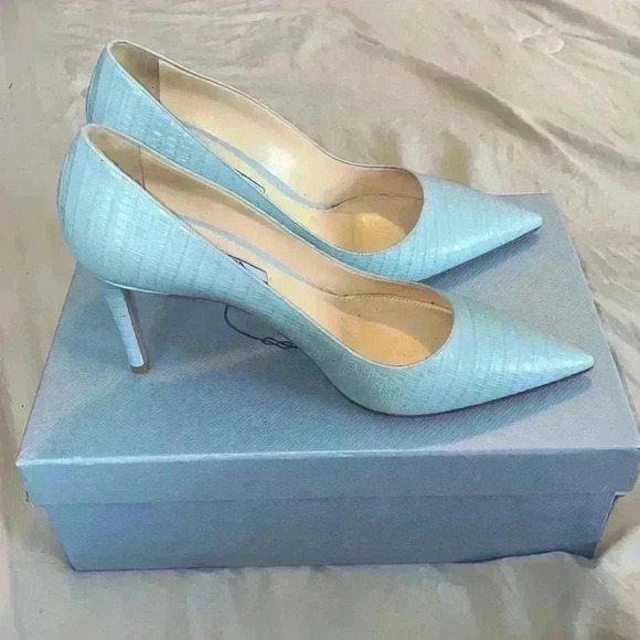 Prada Light Blue Pumps - Picture 3 of 6